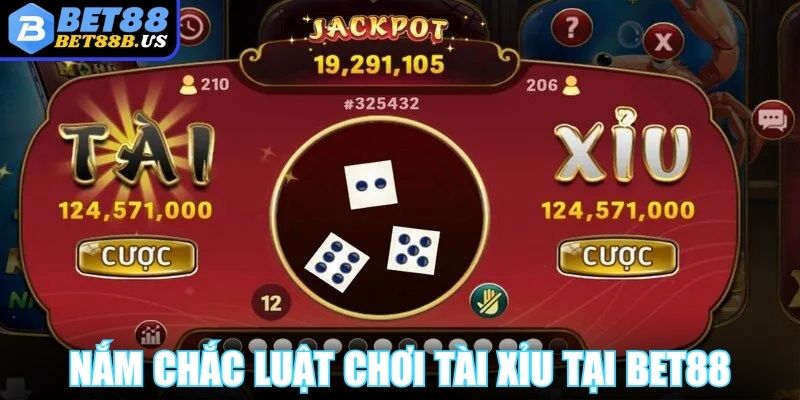 Tài Xỉu Bet88 - Sân Chơi Giải Trí Đỉnh Cao Cho Người Mới Nắm chắc luật chơi tài xỉu tại Bet88 để nhận thưởng